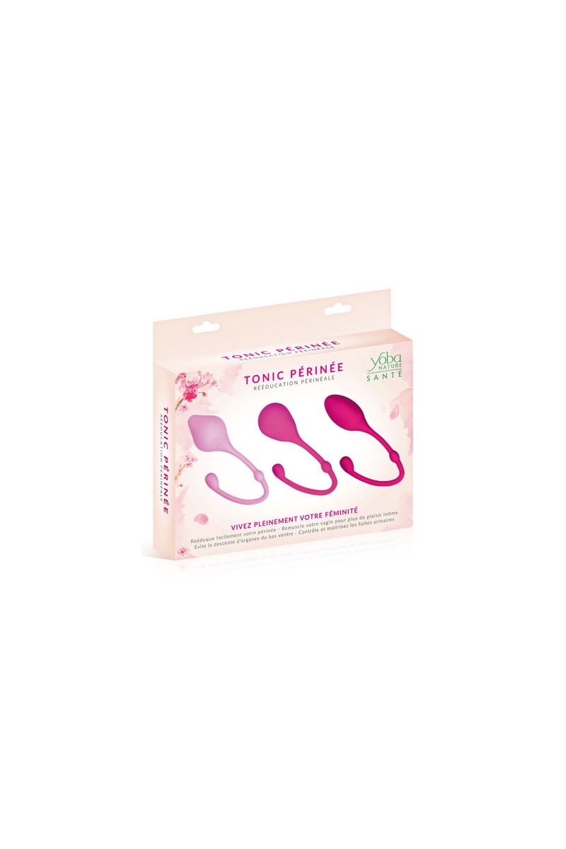 Kit 3 boules de Geisha Tonic Périnée